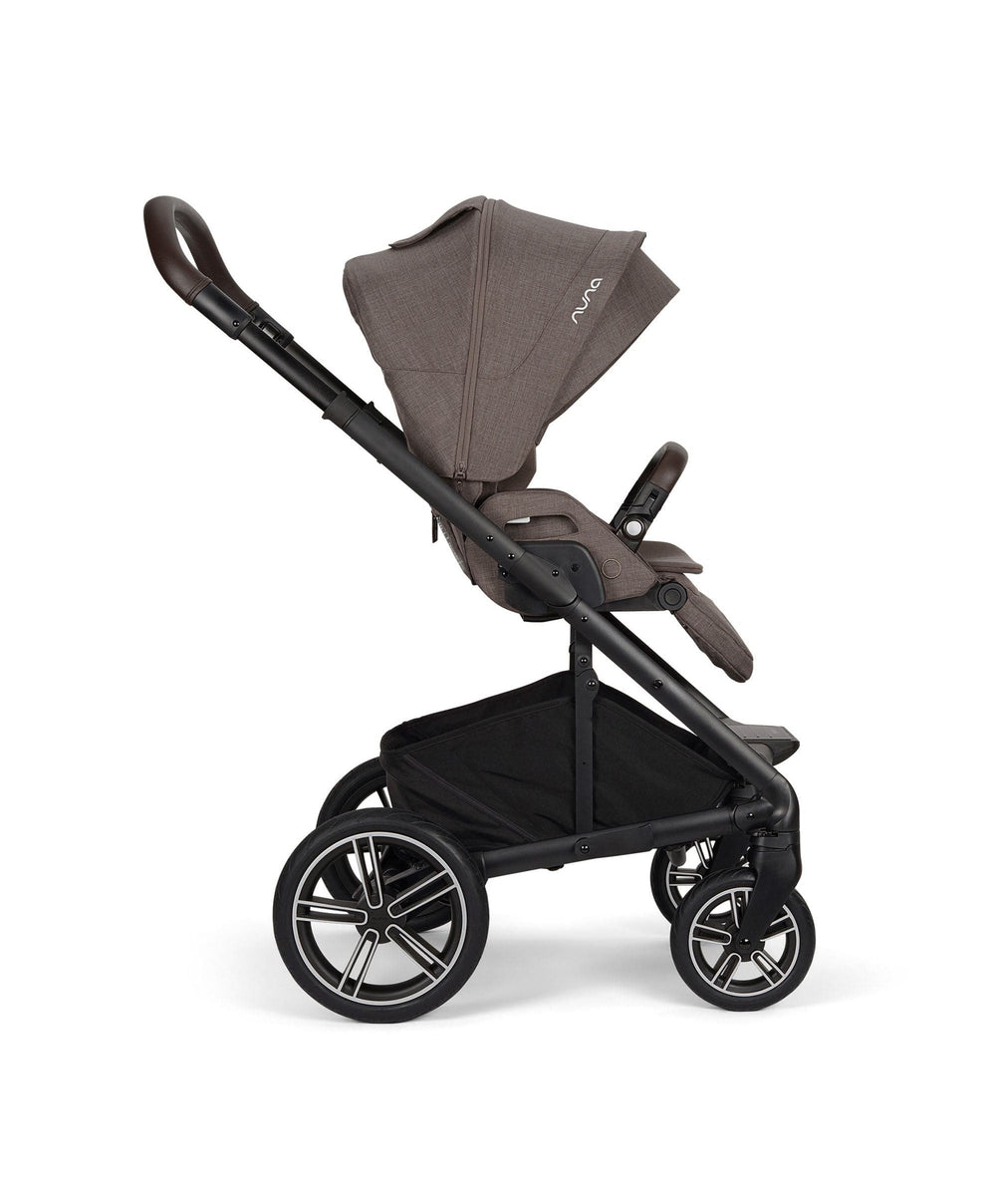 Nuna Nuna Mixx Next Pushchair Bundle With Carrycot Stand &amp; Arra Flex Car Seat &amp; Base - Chestnut