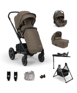 Nuna Nuna Mixx Next Pushchair Bundle with Carrycot Stand & Arra Flex Car Seat & Base - Pistachio