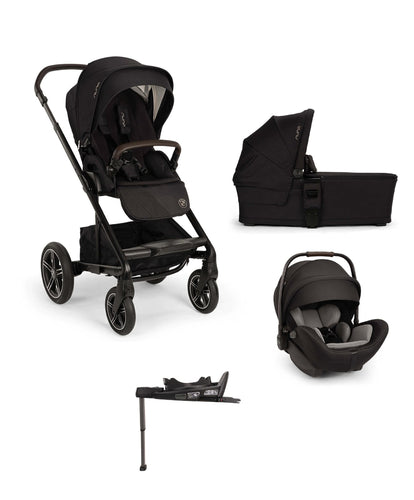 Nuna Pushchairs Nuna MIXX Next BMW Pushchair Bundle with ARRA Flex Car Seat & BASE Curv Base - Element