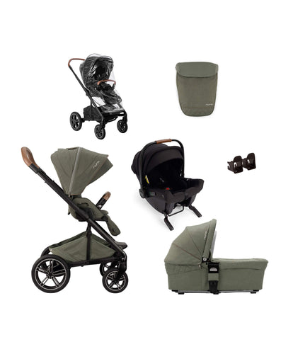 Nuna Pushchairs Nuna Mixx Next Pushchair Bundle - Pine