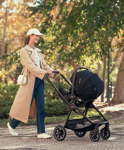 Nuna Pushchairs Nuna MIXX Next Pushchair Bundle with ARRA Flex Car Seat & BASE Curv Base - Cedar