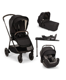 Nuna Pushchairs Nuna TRIV Next Pushchair with Arra Flex Car Seat & Base – Caviar