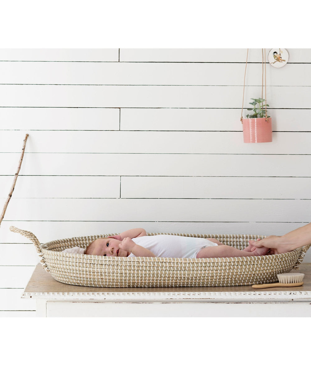 Olli Ella Changing Mats Olli Ella Reva Baby Changing Basket - Natural