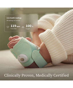 Owlet Baby Monitors Owlet Dream Duo Sock & Sight - Mint