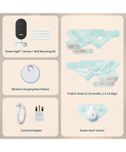 Owlet Baby Monitors Owlet Dream Duo Sock & Sight - Mint