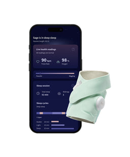 Owlet Baby Monitors Owlet Dream Sock&trade; - Mint