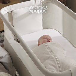 Lua 2 Bedside Crib - Mocha