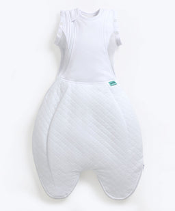 Purflo Dreampod Sleep Bags & Swaddling Purflo Swaddle to Sleepbag 0-4 Months (2.5 Tog) - White