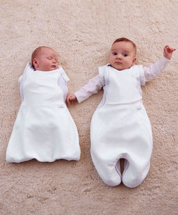 Purflo Dreampod Sleep Bags & Swaddling Purflo Swaddle to Sleepbag 0-4 Months (2.5 Tog) - White