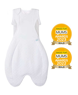 Purflo Dreampod Sleep Bags & Swaddling Purflo Swaddle to Sleepbag 2.5 Tog (0-4m) - White