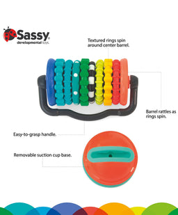 Sassy Activity Toys Sassy Rings Around Tray Toy