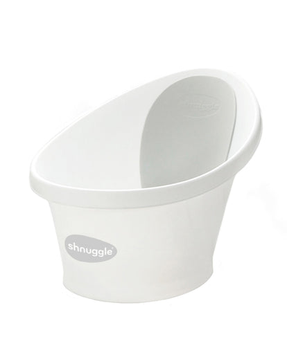 Shnuggle Baby Weaning Shnuggle Newborn Baby Bath - White