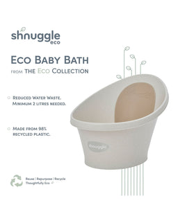 Shnuggle Baths Shnuggle ECO Baby Bath - Cookies & Cream