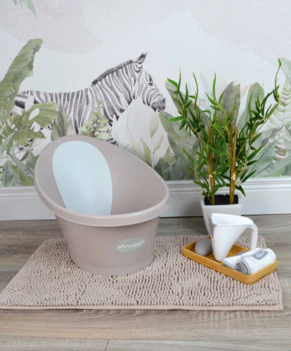 Shnuggle Baths Shnuggle Newborn Baby Bath - Taupe
