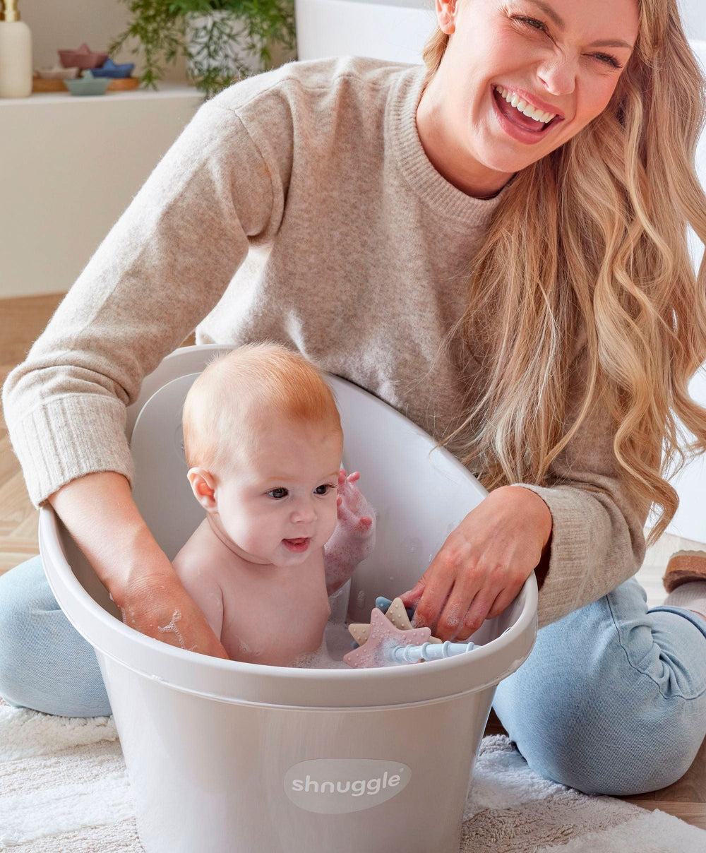 Shnuggle Baths Shnuggle Newborn Baby Bath - Taupe