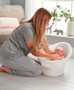 Shnuggle Baths Shnuggle Newborn Baby Bath - White