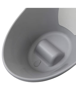 Shnuggle Shnuggle Baby Bath with Plug - Pebble Grey