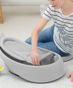 Skip Hop Baths Moby 3 Stage Baby Bath - Grey