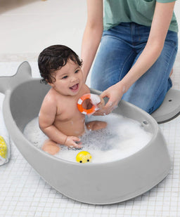 Skip Hop Baths Moby 3 Stage Baby Bath - Grey
