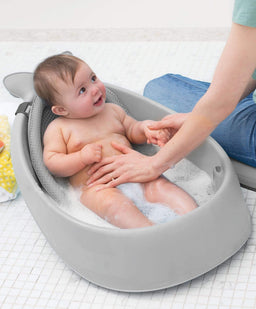 Skip Hop Baths Moby 3 Stage Baby Bath - Grey