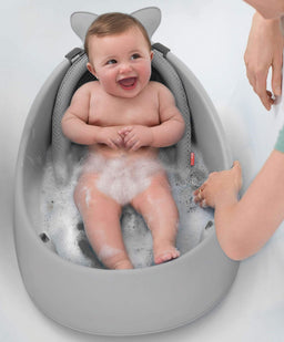 Skip Hop Baths Moby 3 Stage Baby Bath - Grey