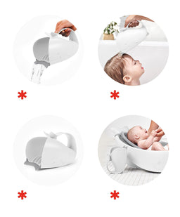 Skip Hop Baths SkipHop Moby Bath Rinser  - White