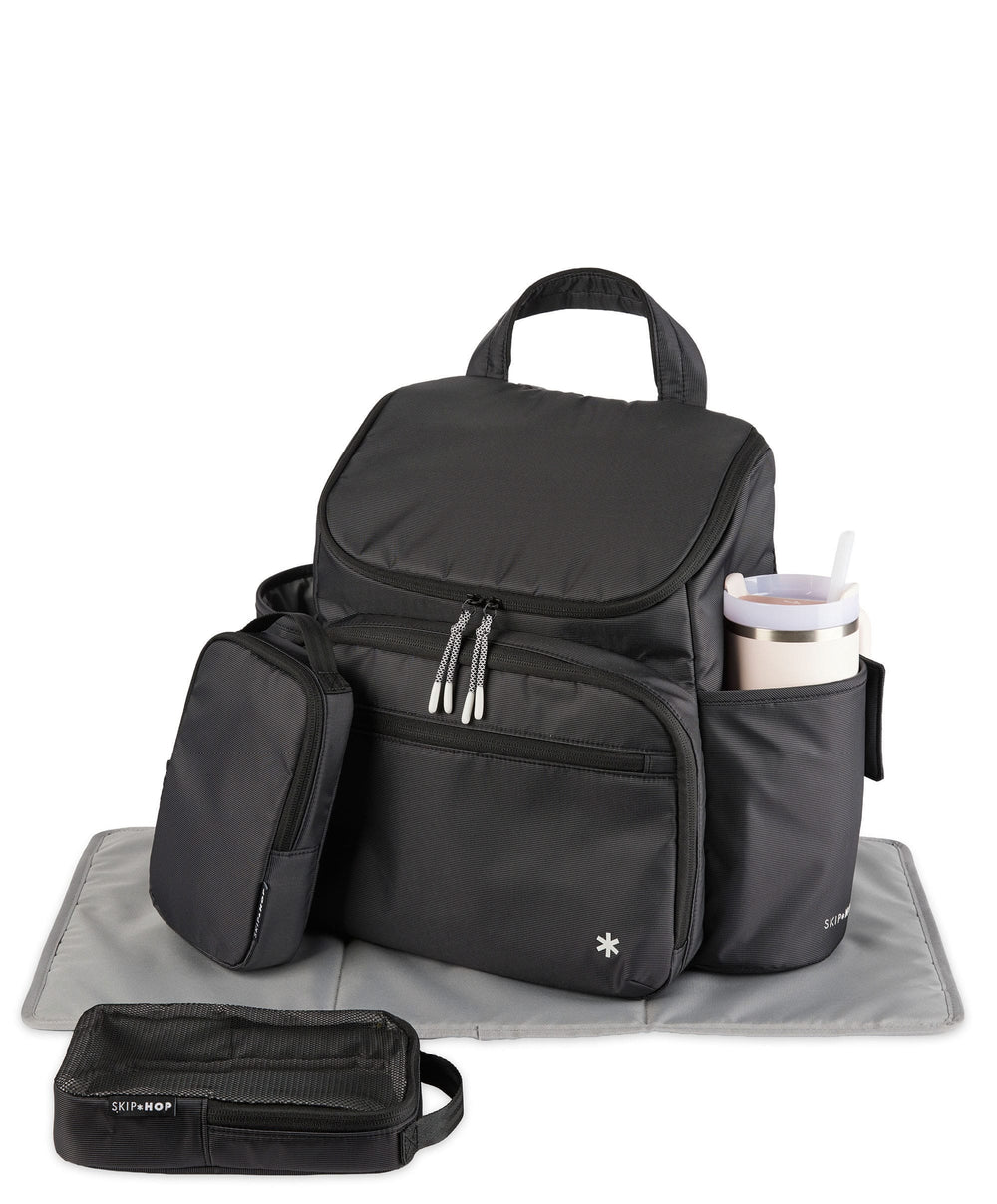 Skip Hop Changing Bags Skiphop Forma Next Nappy Backpack- Black