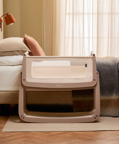 Snuz Bedside Sleeping SnuzPod 5 Bedside Crib - Mocha