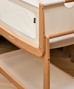 Snuz Bedside Sleeping SnuzPod 5 Bedside Crib - Natural