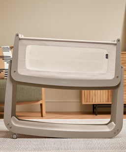 Snuz Bedside Sleeping SnuzPod 5 Bedside Crib - Pebble