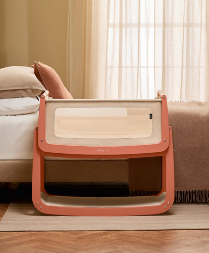Snuz Bedside Sleeping SnuzPod 5 Bedside Crib - Terracotta
