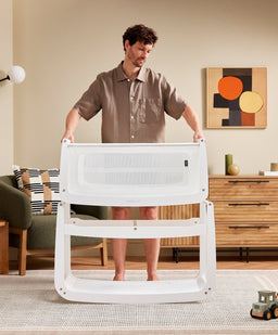 Snuz Bedside Sleeping SnuzPod 5 Bedside Crib - White