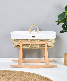 Snuz Moses Basket Stands The Little Green Sheep Moses Basket Rocking Stand