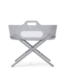 Snuz Moses Baskets SnuzBaskit Light Grey Moses Basket & Dove Stand