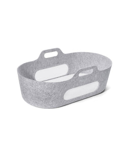 Snuz Moses Baskets SnuzBaskit Moses Basket & Stand - Light Grey/ Natural