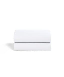 Snuz Sheets Snuz Moses Basket/Pram 2 Pack Fitted Sheets - White