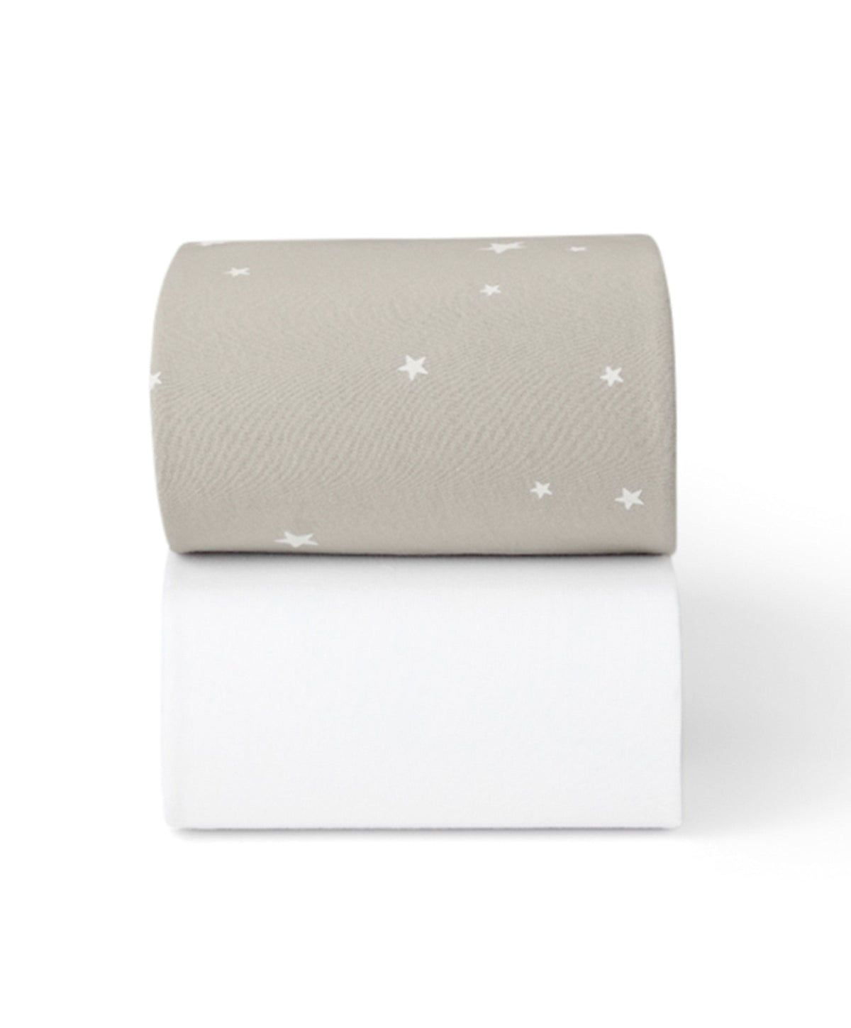 Snuz Snüz Twin Pack Cot & Cotbed Sheets - Grey Star