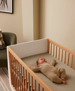Snuz Snüz Twin Pack Cot & Cotbed Sheets - Sage Cross
