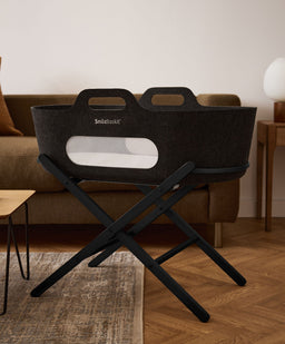 Snuz SnuzBaskit Moses Basket & Stand - Graphite