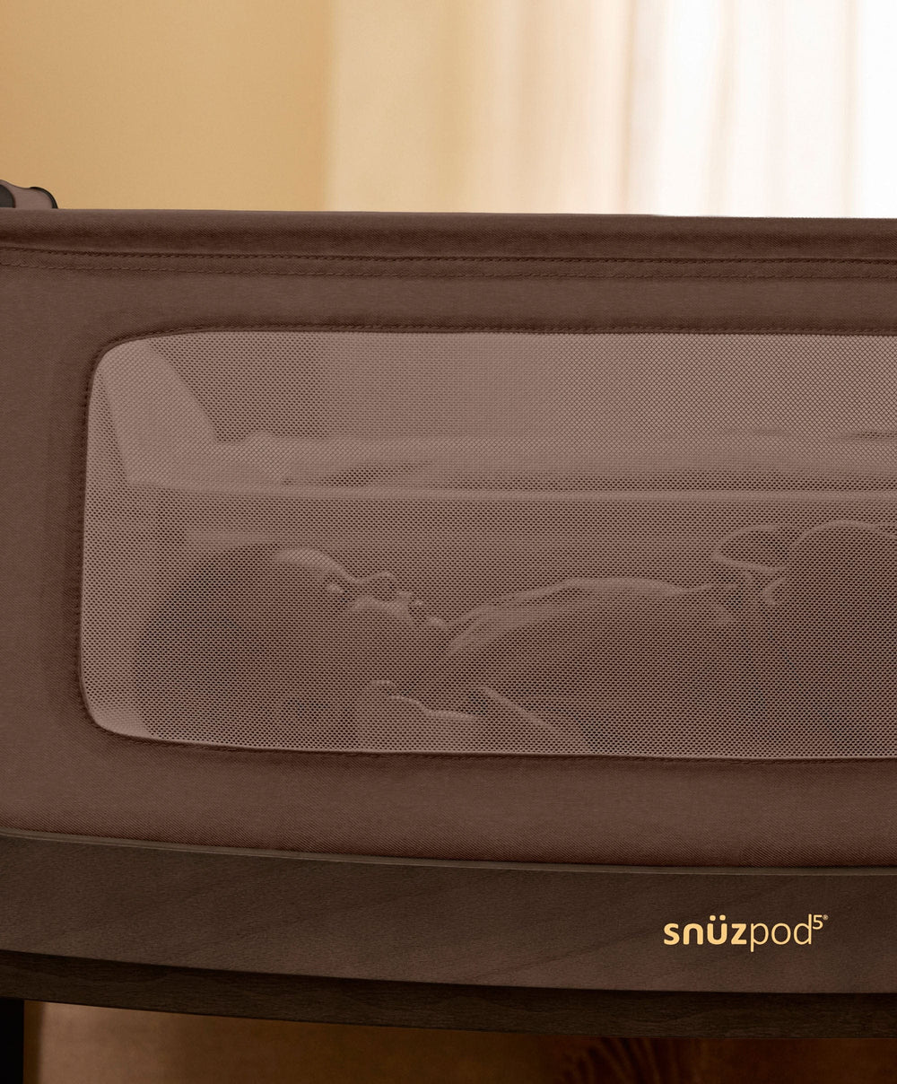 Snuz SnuzPod 5 Bedside Crib - Ebony