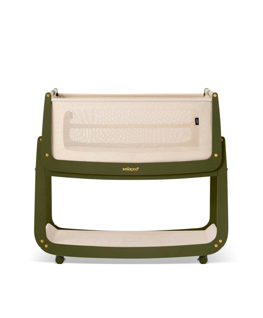 Snuz SnuzPod 5 Bedside Crib - Olive