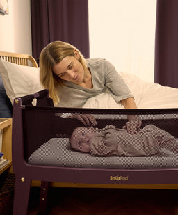 Snuz SnuzPod Studio Bedside Crib - Rome