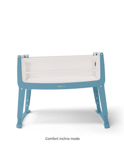 Snuz SnuzPod Studio Bedside Crib – Santorini Sky Blue