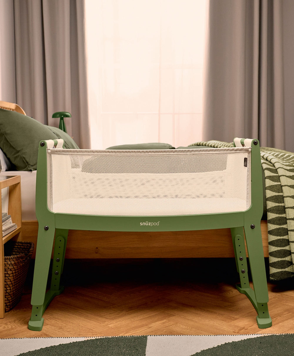 Snuz SnuzPod Studio Bedside Crib – Tokyo Matcha