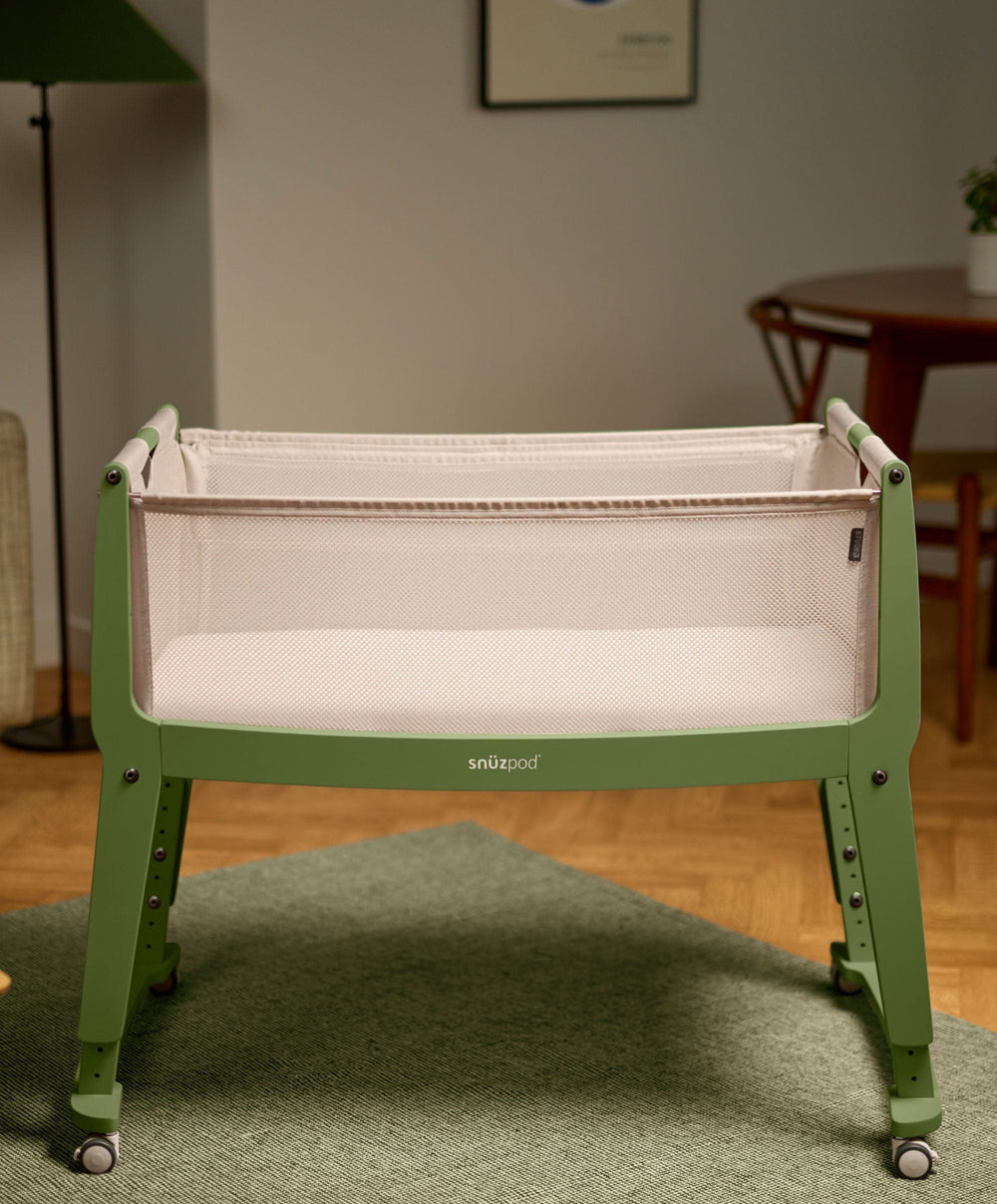 Snuz SnuzPod Studio Bedside Crib – Tokyo Matcha