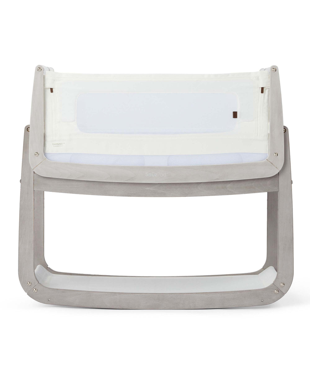 Snuz Snuzpod4 Bedside Crib - Silver Birch