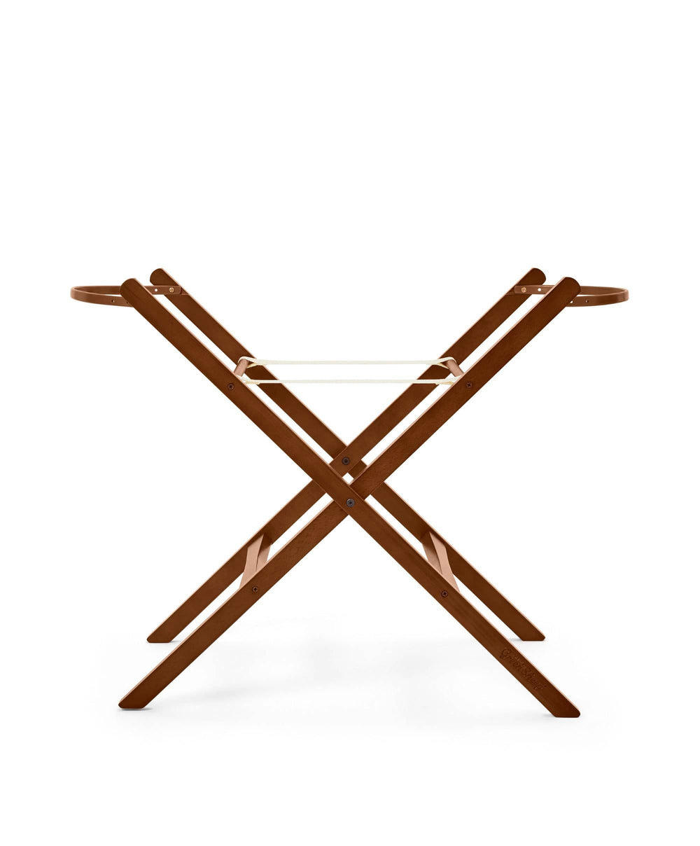 Snuz The Little Green Sheep Moses Basket Stand - Walnut