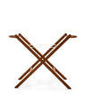Snuz The Little Green Sheep Moses Basket Stand - Walnut
