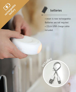 Sweet Dreamers Night Lights Sweet Dreamers Ewan Deluxe Baby Sleep Soother - Beige