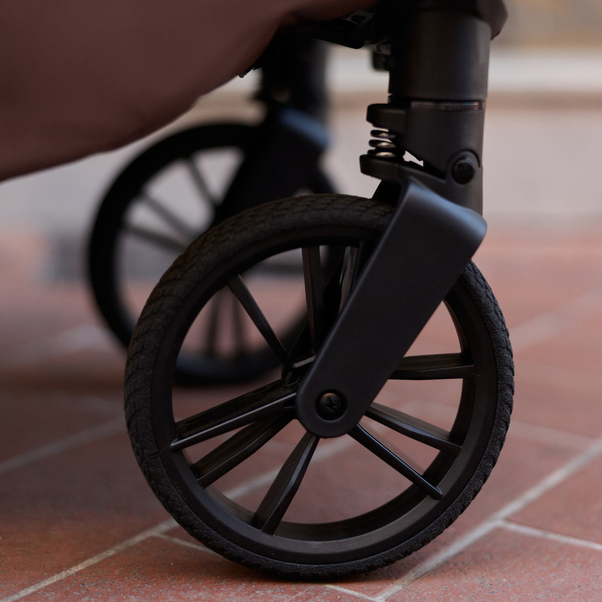 Convenient One-Button Front Wheel Lock